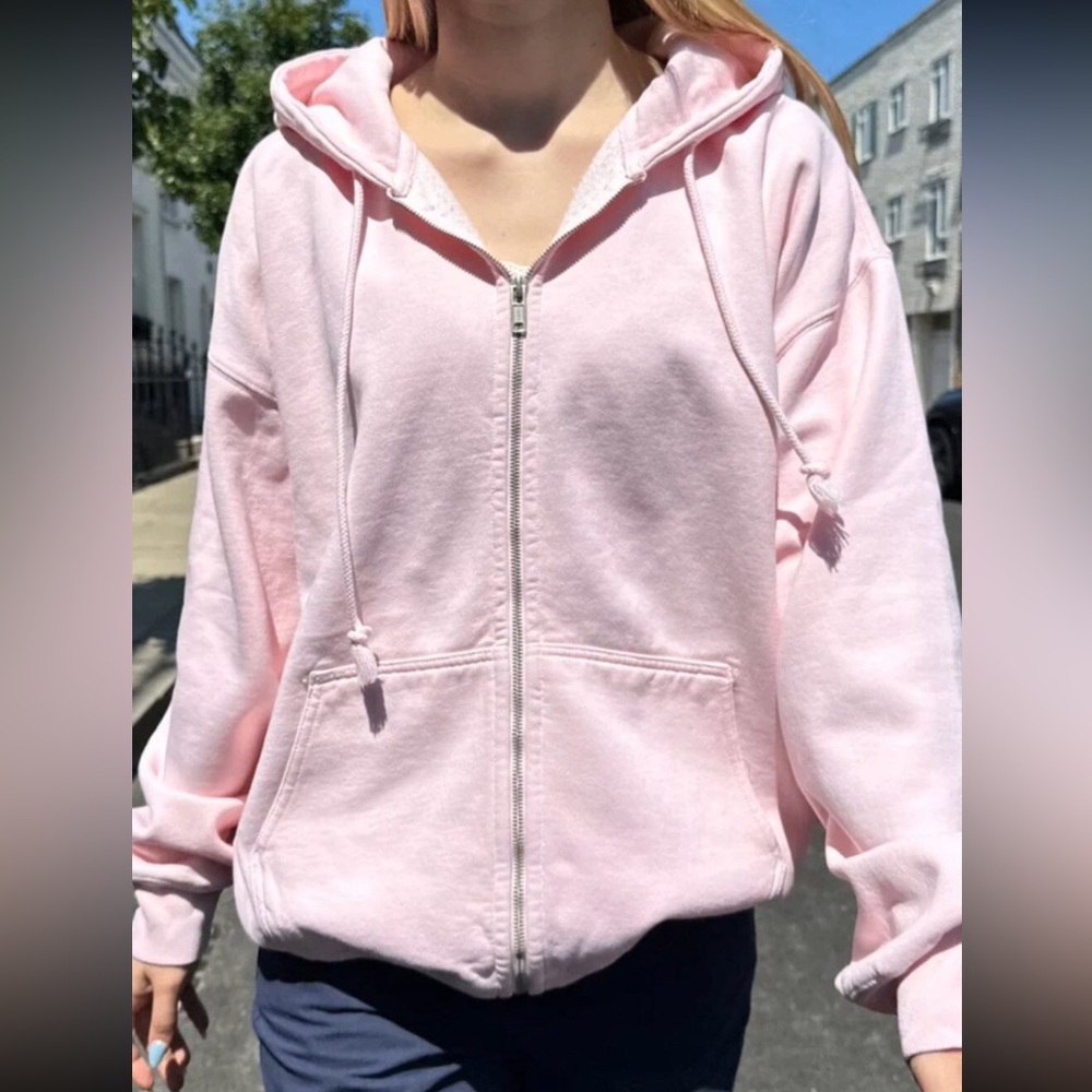Pink Brandy Melville Christy hoodie